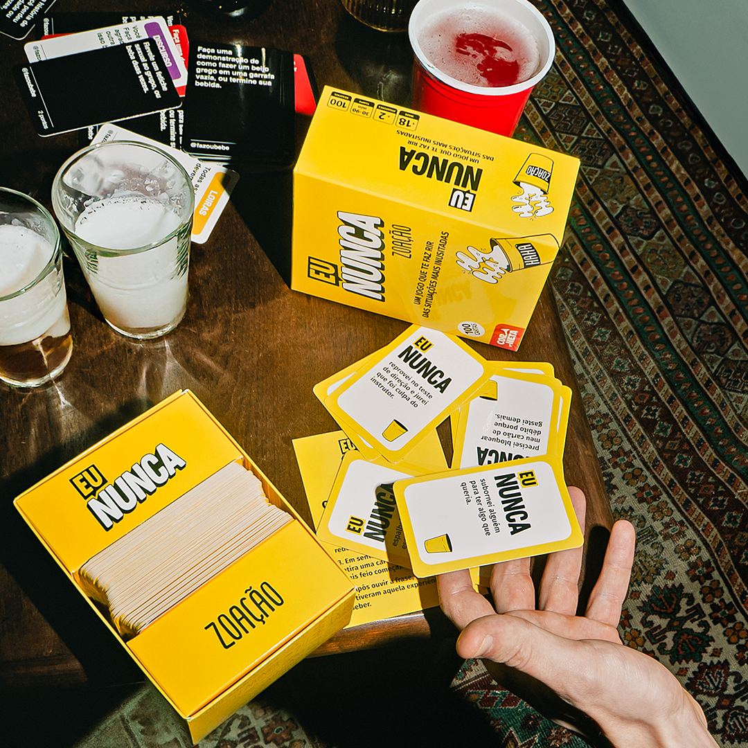 Eu Nunca Zoação Deluxe - A versão raiz do Eu Nunca, mais zoeiro e mais risadas