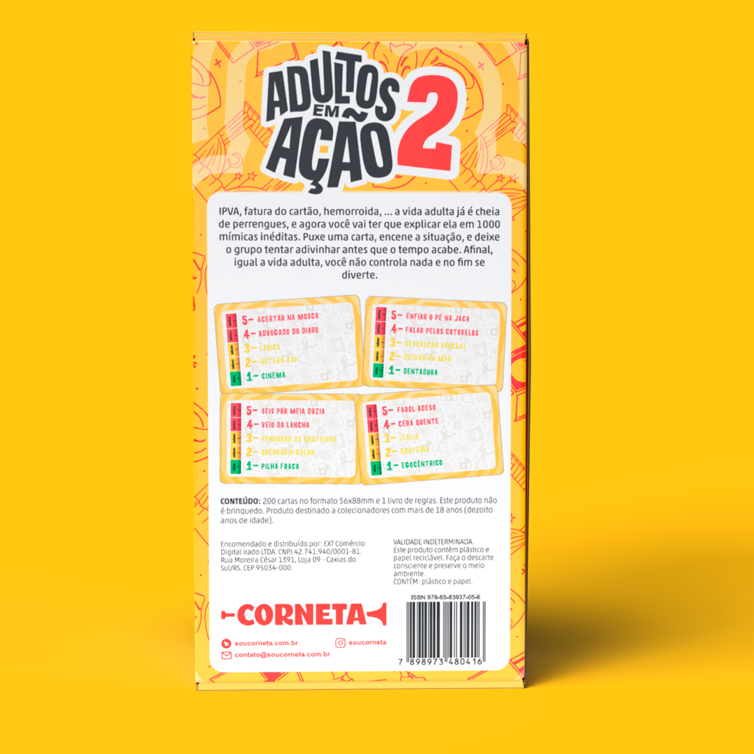 Adultos em Ação 2 - 1000 mímicas inéditas