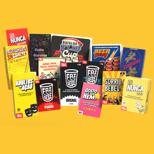 Combo Todos nossos Jogos - A coleção completa Corneta em um só pacote