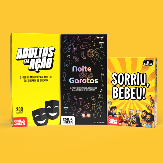 Combo Entre Amigas - Tudo o que vocês precisam pra rir, fofocar e se divertir