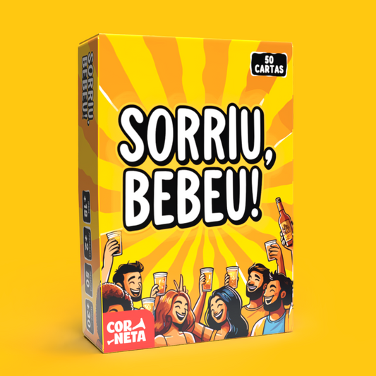 Sorriu, Bebeu - Controle o riso ou prepare o copo
