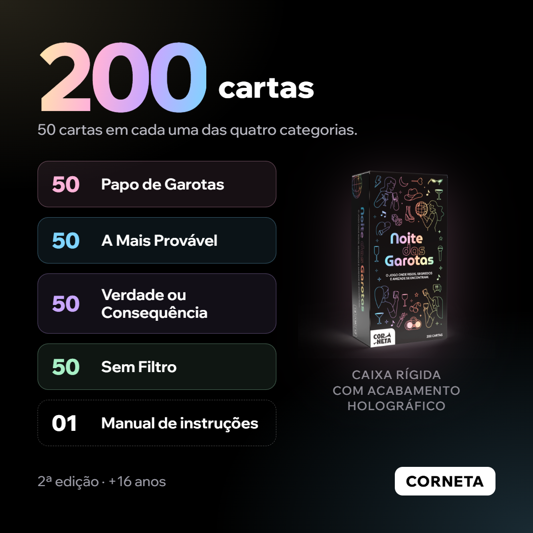 Jogo Noite das Garotas - Uma desculpa perfeita para encontrar as amigas
