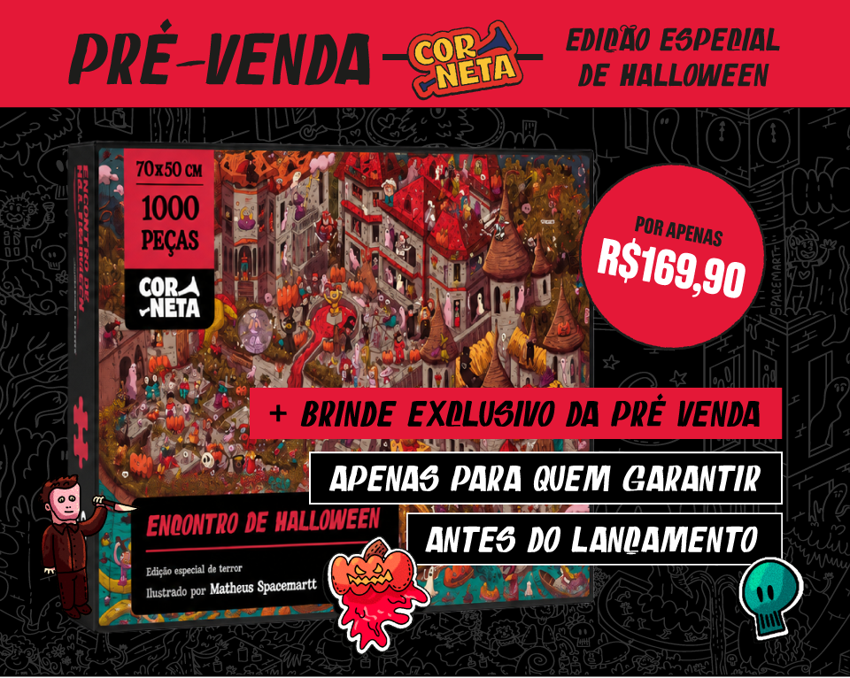 Quebra-cabeça Encontro de Halloween