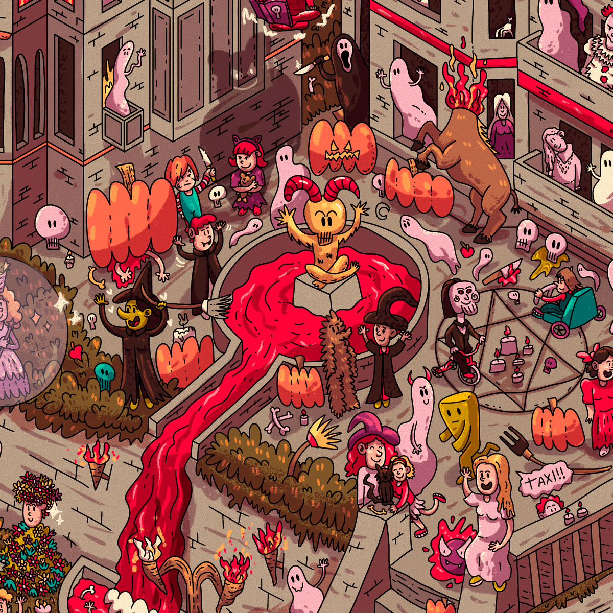 Quebra-cabeça Encontro de Halloween