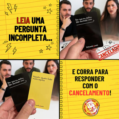 Jogo Politicamente Incorreto - 500 cartas de caos e zero filtros