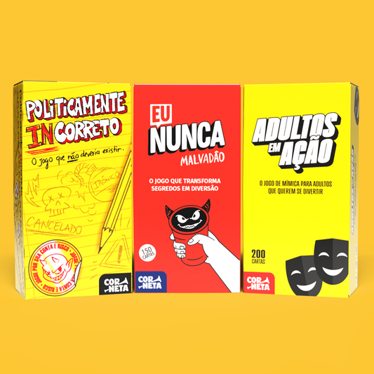 Combo Trauma Infantil - Rir das feridas é mais barato que pagar psicólogo