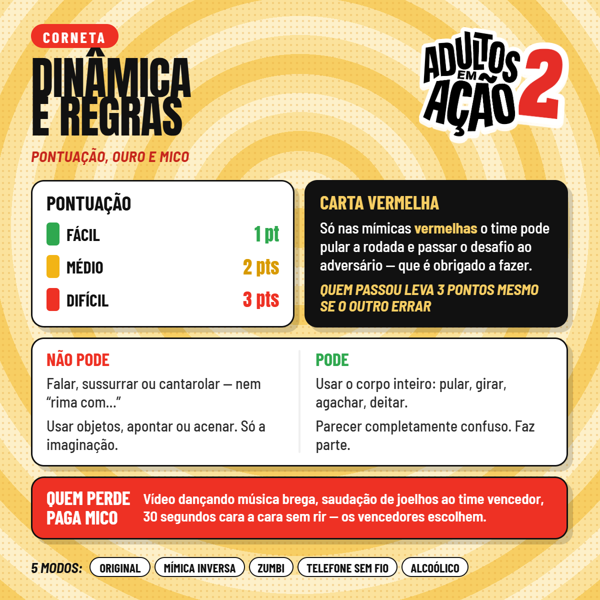 Adultos em Ação 2 - 1000 mímicas inéditas