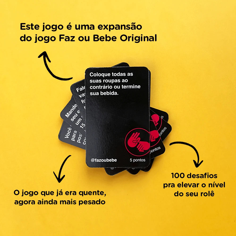 Jogo Faz ou Bebe Pesadão