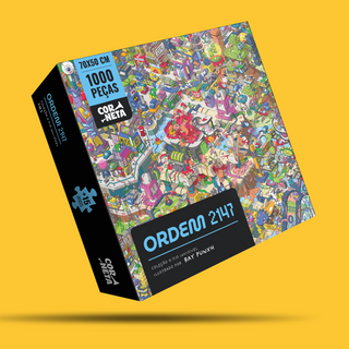 Quebra-cabeça Ordem 2147 - Coleção Fio Invisível