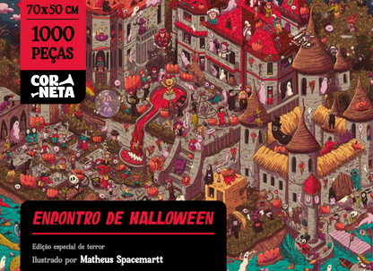 Quebra-cabeça Encontro de Halloween