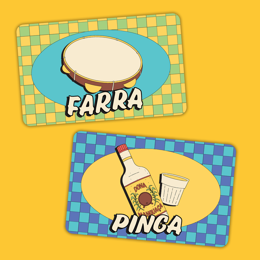 Farra, Pinga, Truco, Torresmo, Churrasco