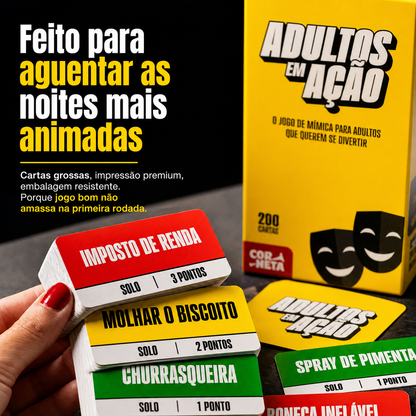 Adultos em Ação - 200 mímicas para você rir sem parar
