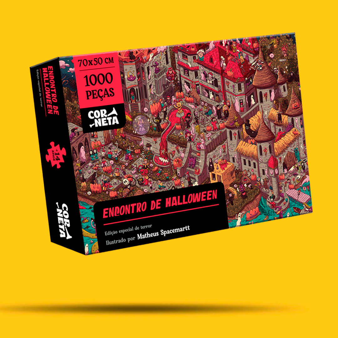 Quebra-cabeça Encontro de Halloween