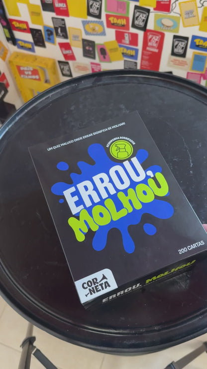Errou, Molhou - Um quiz maluco onde errar significa se molhar